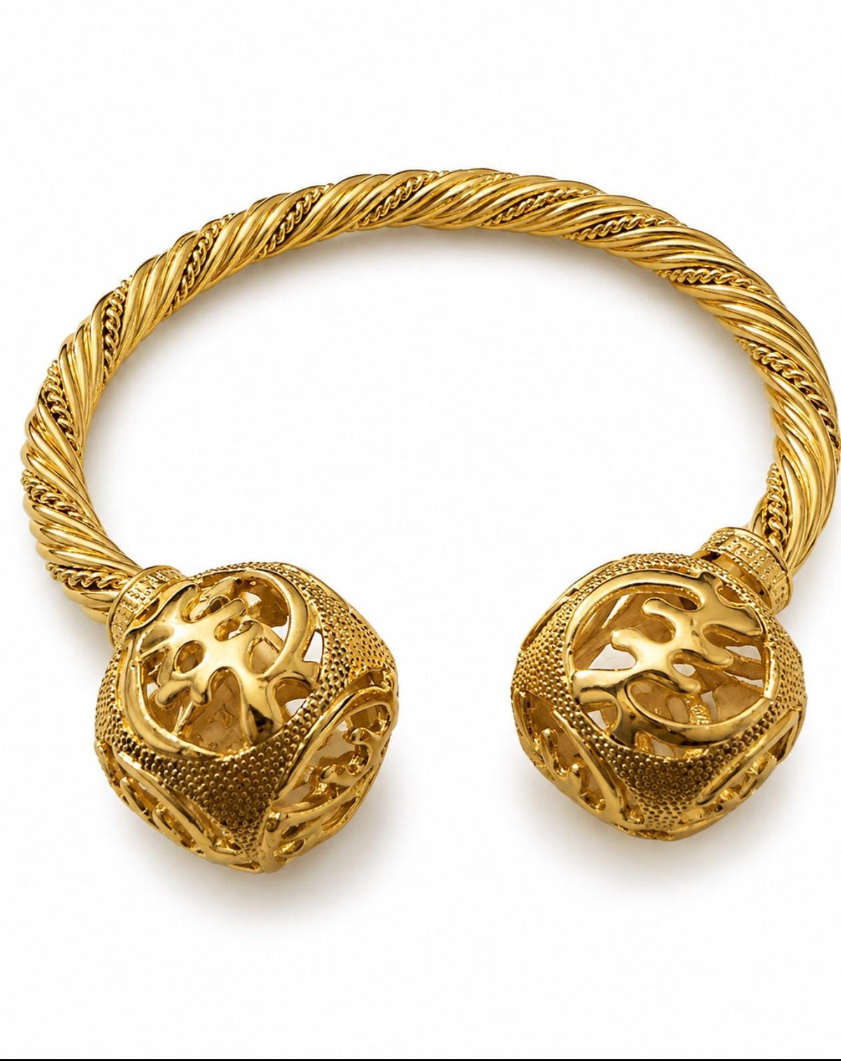 Adinkra Ghanian Cuff Bracelet